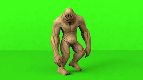 This is a dangerous monster Video stock 324953846