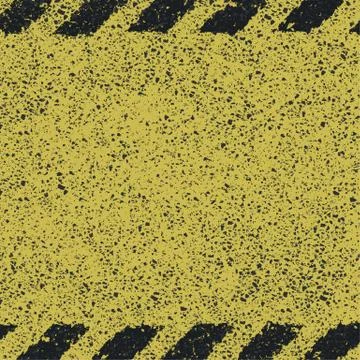 Dangerous pattern on asphalt texture Stock Illustration