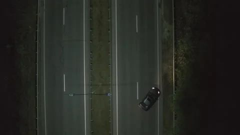 Dangerous situation on the road, drunk driving. emergency driving 库存影片 163914700