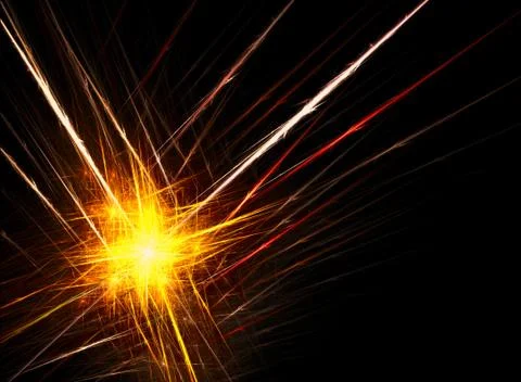 Dangerous star Stock Illustration