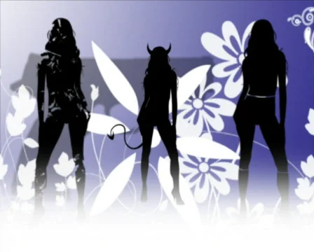 Dangerous tempting models video loop Stock Footage 549691