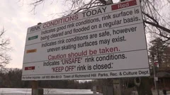 Thin Ice Warning Signs