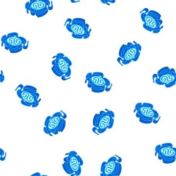 Dangerous virus isometric icon vector isolated illustration Stockillustratie