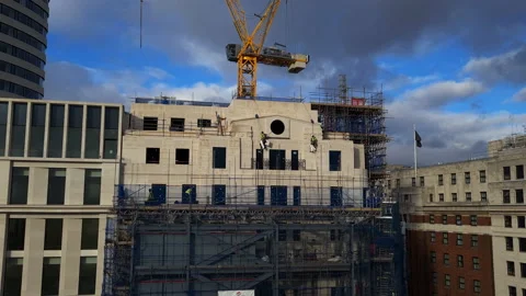 Dangerous work. Stock Footage 166232504