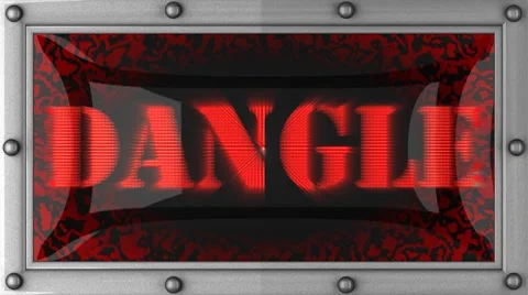 Dangle on led 스톡 동영상 8693538