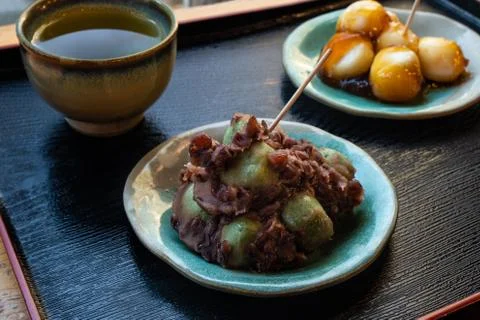 Dango sweets Stock Photos