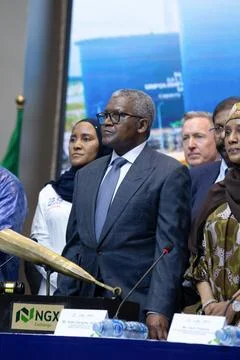 Dangote Refinery launches initial public offering, Lagos, Nigeria - 14 Sep 2026 Stock Photos
