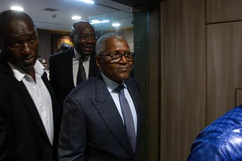 Dangote Refinery launches initial public offering, Lagos, Nigeria - 14 Sep 2026 Stock Photos