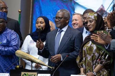 Dangote Refinery launches initial public offering, Lagos, Nigeria - 14 Sep 2026 Stock Photos