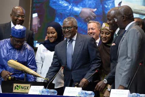 Dangote Refinery launches initial public offering, Lagos, Nigeria - 14 Sep 2026 Stock Photos