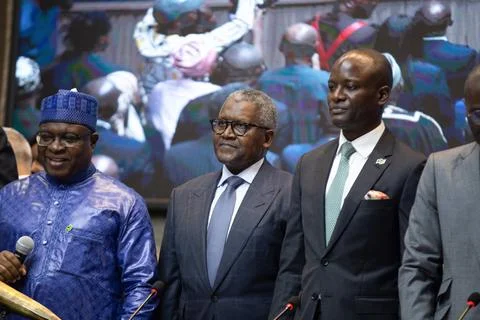 Dangote Refinery launches initial public offering, Lagos, Nigeria - 14 Sep 2026 Stock Photos