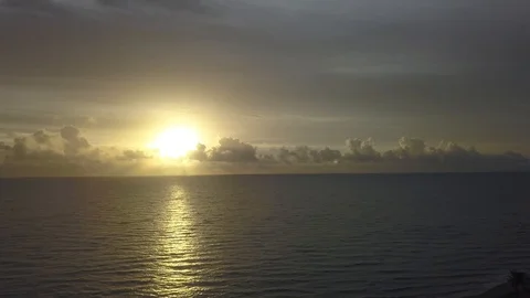 Dania Beach Sunrise Stock Footage 89691441