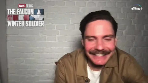 Daniel Brühl: It's always a good sign when they don't kill you, US, US - 10 Apr  Vídeos de archivo 204018470