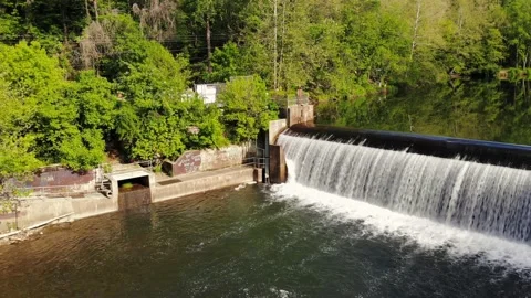 Daniels Dam Stock Footage 130931713