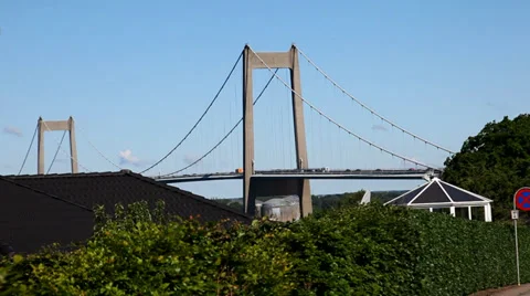 Danish bridge Stock Footage 39766683