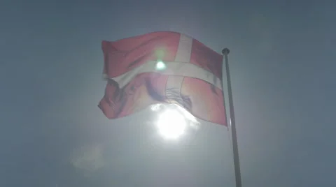Danish flag 2 - HD 動画素材 43102908