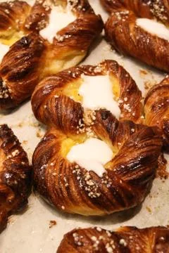 Danish pastery Stock Photos