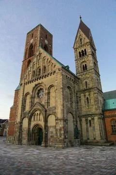 Danish Town Ribe Foto stock