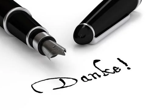 Danke! Stock Illustration