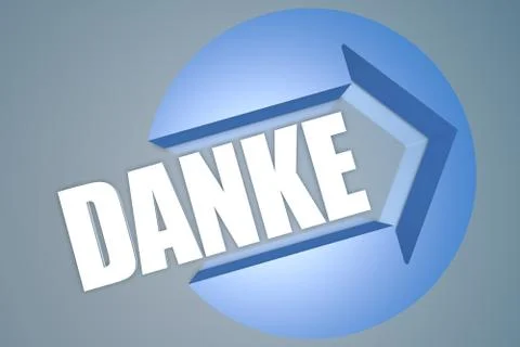 Danke Stock Illustration