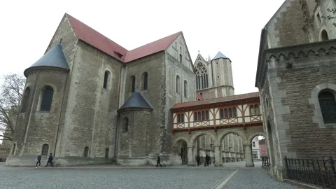 Dankwarderode Castle in Braunschweig, Germany Stock Footage 134193399