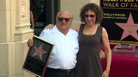 Danny DeVito Star on the Hollywood Walk of Fame, Hollywood - 18 Aug 2011 Stock Footage 205227425