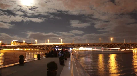 Danube in Budapest Stock Footage 30075112