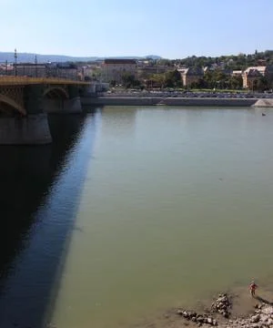Danube in budapest Stock Photos