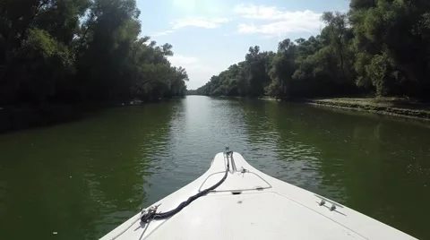 Danube Delta landscape Stock Footage 53412694