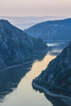 The Danube Gorges, Romania Stock Photos