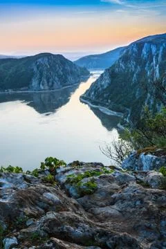 The Danube Gorges, Romania Stock Photos