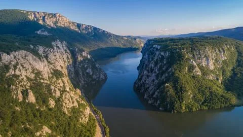 Danube Gorges, Romania Stock Photos
