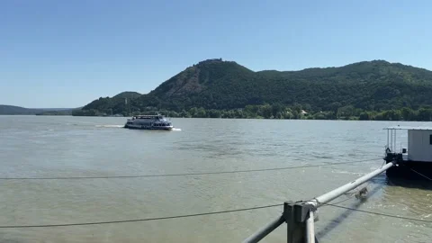 Danube Passenger Ferry Stock Footage 162401202