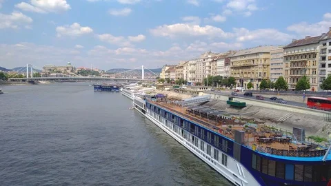Danube River - Budapest Stock Footage 94527939