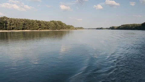 The Danube river Stock Footage 116180628