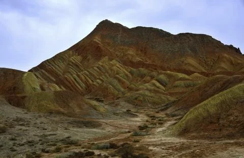Danxia mountain Stock Photos