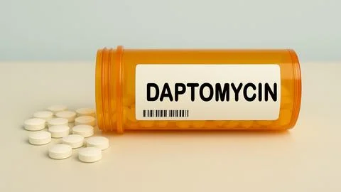 DAPTOMYCIN 스톡 사진