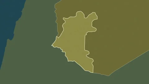 Dar`a, Syria, extruded. Pattern Video stock 241393986