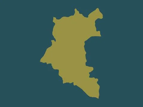 Dar`a, Syria. Solid color shape Stock Illustration