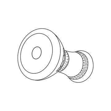 Darbuka icon design Stock Illustration