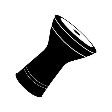 Darbuka icon design Stock Illustration