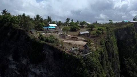 Daring aerial view flight slowly fly for... | Stock Video | Pond5