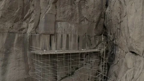 Darius the Great's Relief Stock Footage 236030454