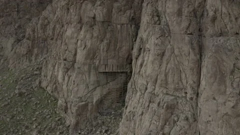 Darius the Great's Relief Stock Footage 236030611