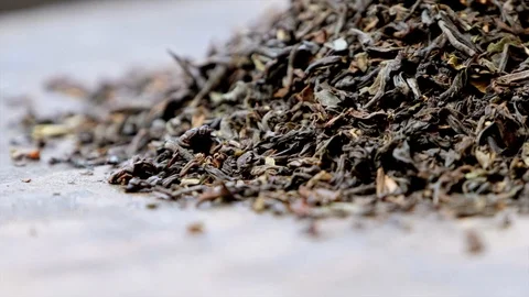 Darjeeling loose tea Stock Footage 90454120