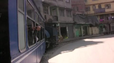 Darjeeling Toy Train Stock Footage 376317