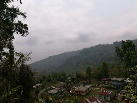 Darjeeling village Stock Photos