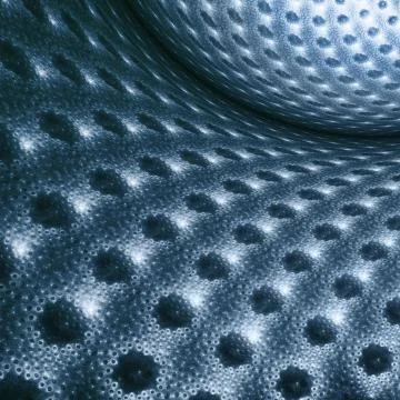 Dark 3d textured shape Stock Illustration