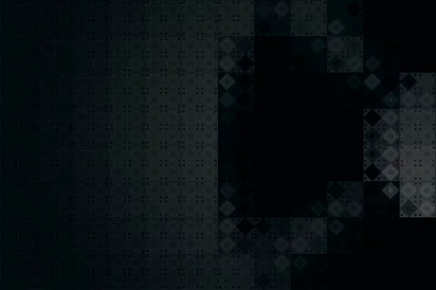 Dark abstract background black ceramic tile Stock Illustration