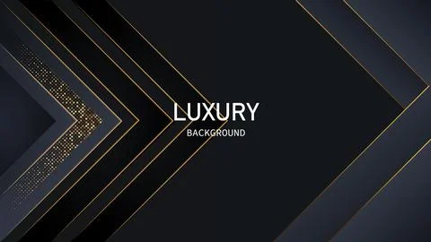 Dark abstract background with black overlap layers. Realistic texture with light Stock Illustration